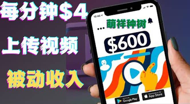 只需要上传视频然后每分钟赚4美元项目：详细操作步骤，新手也可操作-亦可网创
