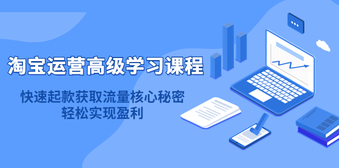 淘宝运营高级学习课程：快速获取流量核心秘密，轻松实现盈利！-亦可网创