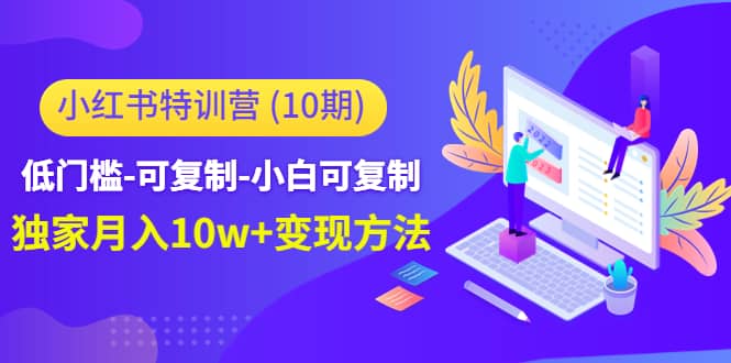 小红书特训营（第10期）低门槛-可复制-小白可复制-亦可网创