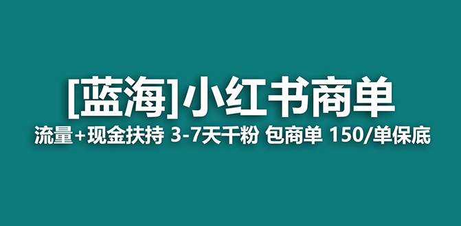 【蓝海项目】小红书商单！长期稳定 7天变现 商单一口价包分配 轻松月入过万-亦可网创
